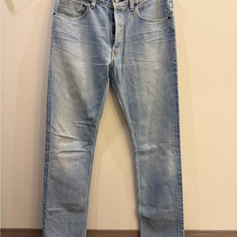 Alex Mill Faded Blue Straight Jeans